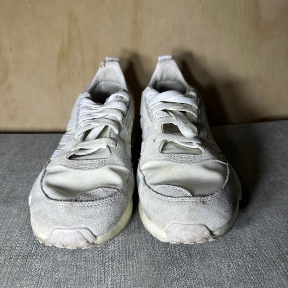 Size 9.5 - adidas Boston Super R1 Triple White - Picture 2 of 9